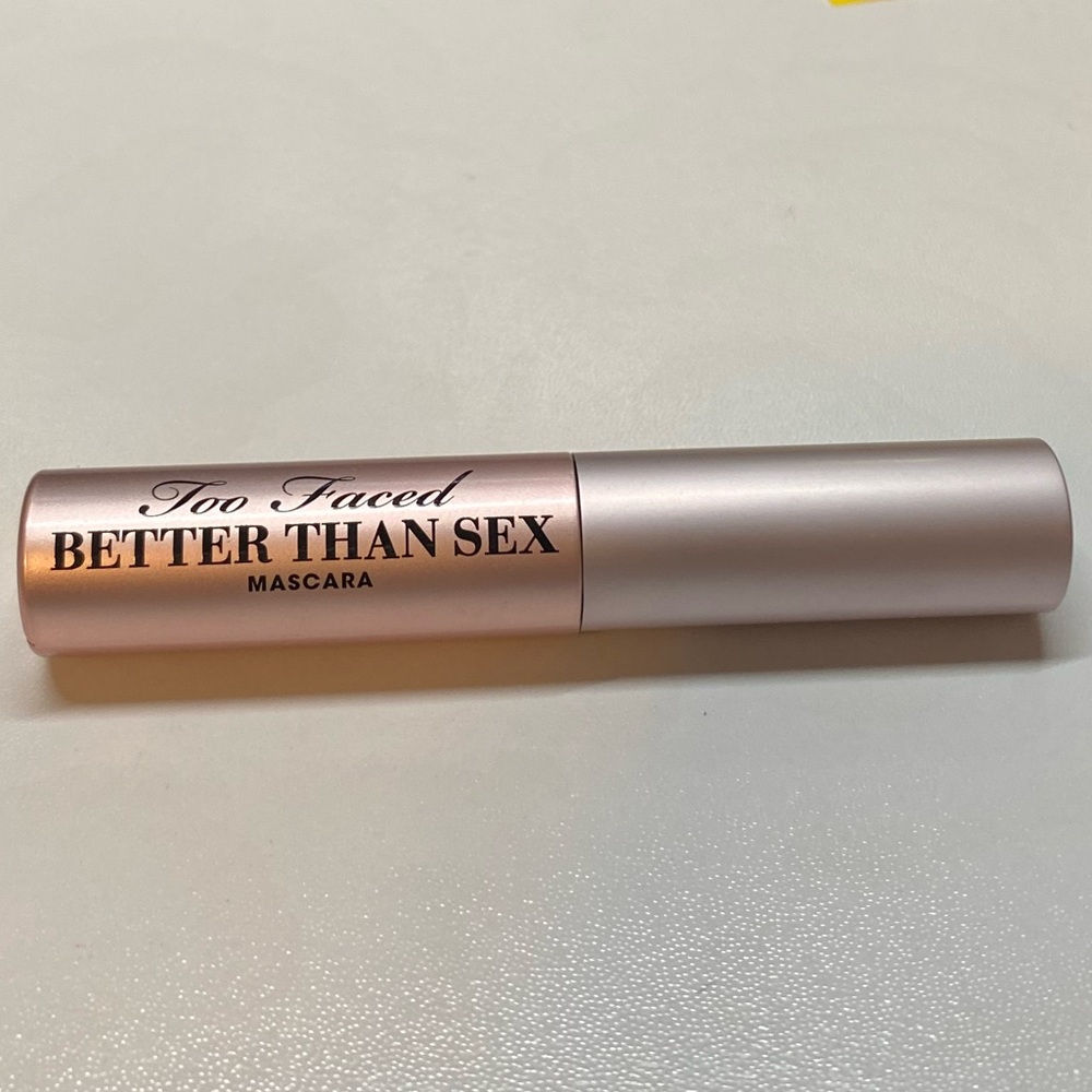 NWT Too Faced Better Than Sex Mini Travel Size Compact Volumizing Mascara